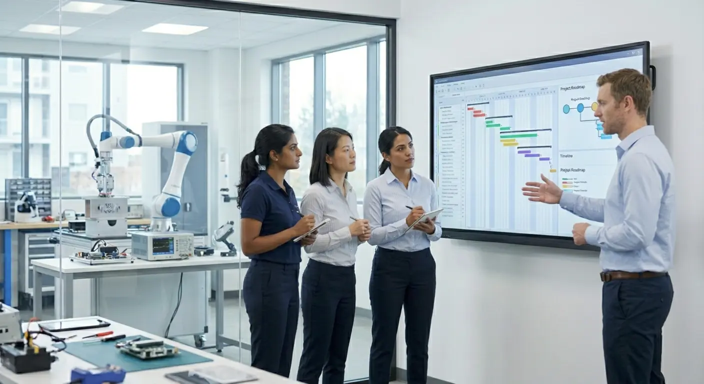 Pilotage et gestion de projet robotique industrielle - Within Robotics