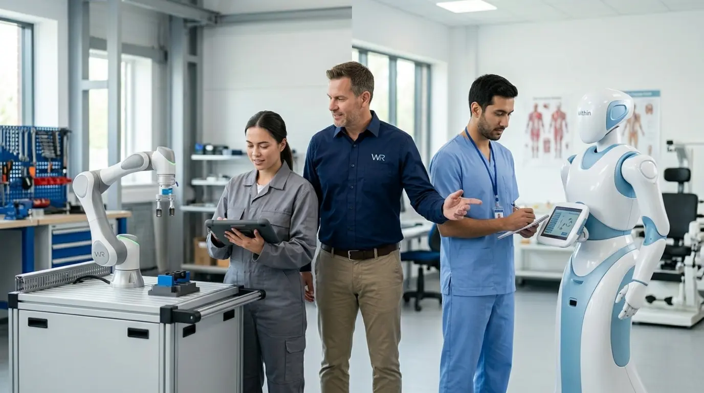 Formation en robotique industrielle et médicale multilingue - Within Robotics